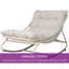 Caili Powder Coated Steel Outdoor Chair-2033091162-2033091165