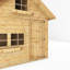 Mercia Double Storey Swiss Cottage Playhouse