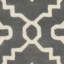 Tapis gris foncé / ivoire en laine touffeté à la main Carolene-19275301
