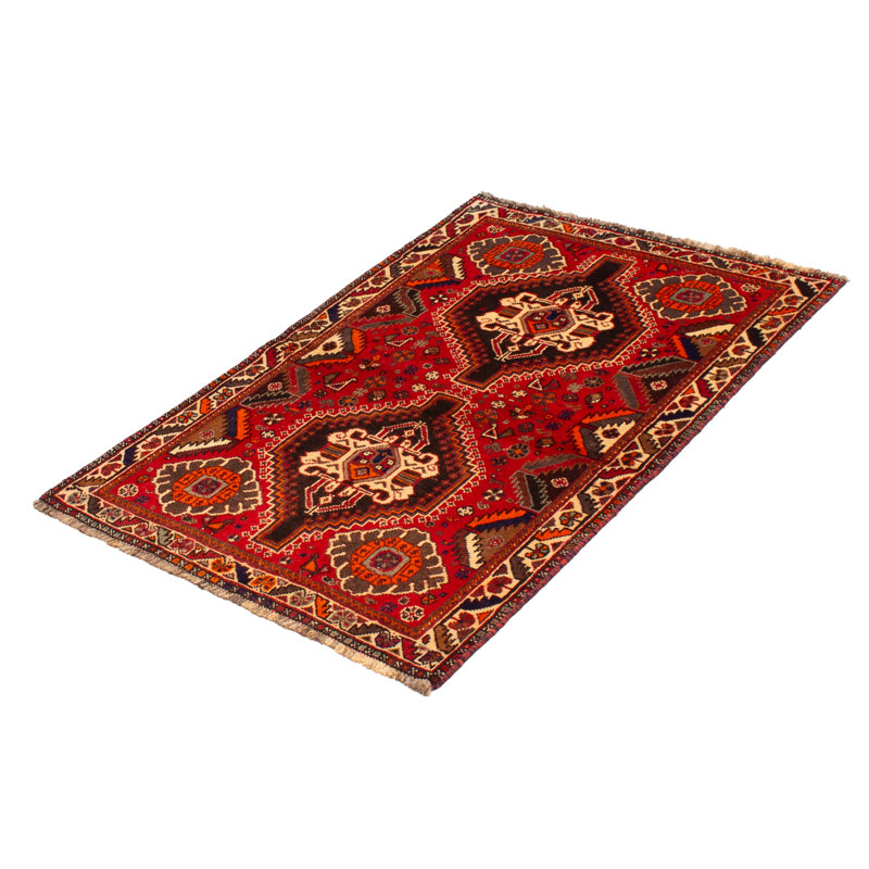 Tapis rouge Melis 3 pi 9 po x 5 pi 5 po