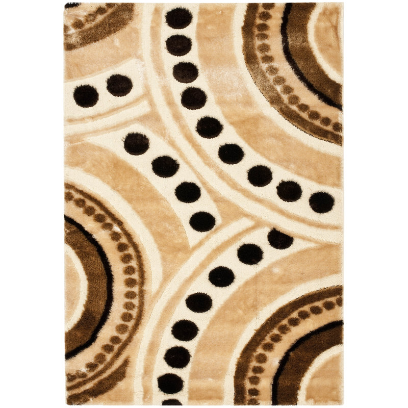 Tapis à poil long Illinois, Rectangle 5 pi 3 po x 7 pi 6 po
