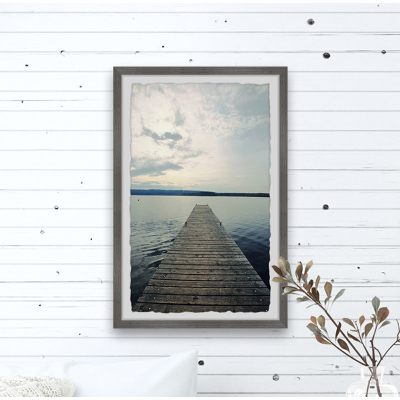 « quasi foncé »-cadre photo, impression sur papier, H 30 po x l 20 po x P 1,5 po