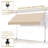 118" L Manual Retractable Awning For Patio Balcony Courtyard-108468689-108468690