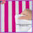 Pink White Stripes Comforter-125167480