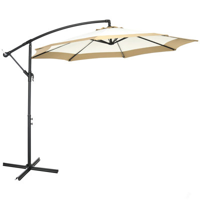 Parasol suspendu de 10 pi Outsunny