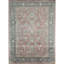 Oriental Area Rug in Pink/Charcoal-101829926