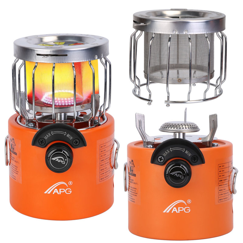 2000W 2 In 1 Camping Stove Tent Heater
