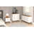 Alice Nightstand 2 Drawer with Solid Wood - Add a touch of charm and elegance to your space-79425342