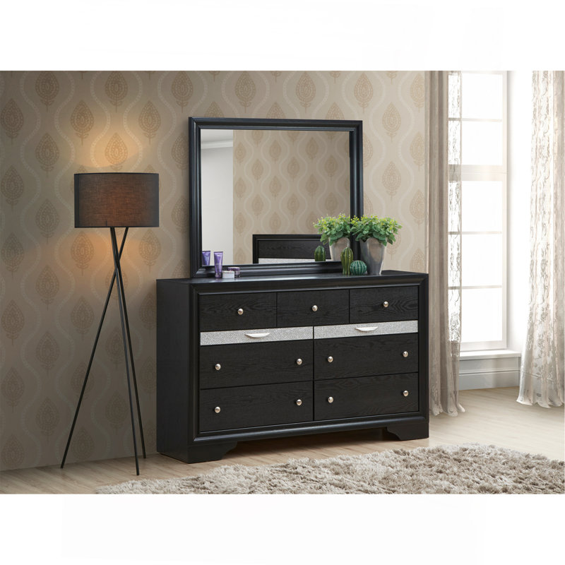 Commode Madrid G02350-D, Noir