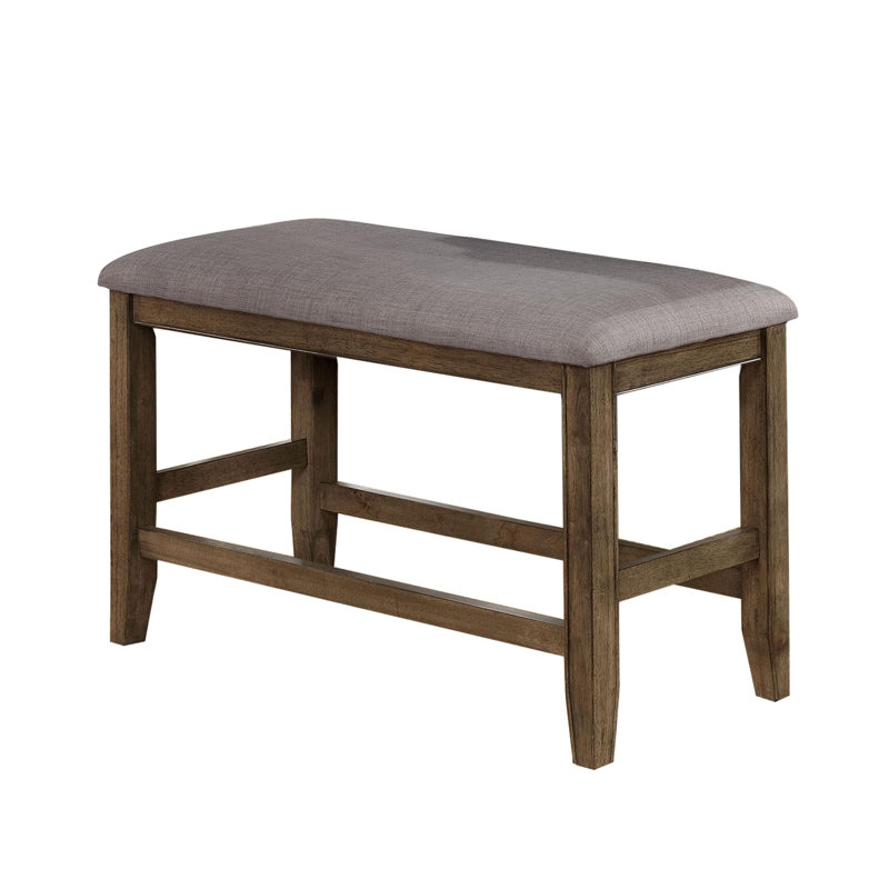 Octa Upholstered Bench, Brown