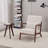 Mid-Century Accent Chair & Coffee Table Set-120886797-135246345