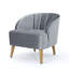 Chaise d'appoint Ballentine Mid-Century-1300769361