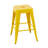 Backless Metal Bar Stools - Non-Stackable & Tool-Free Assembly Design-655884898