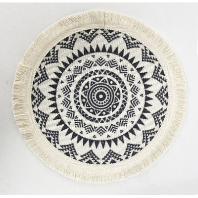 Ensemble de napperons en coton 4 pièces