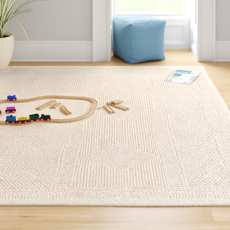 Kizzie Wool Indoor Rug, Rectangle 8' x 10'