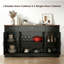 Buffet, armoire de cuisine 55 po, noir