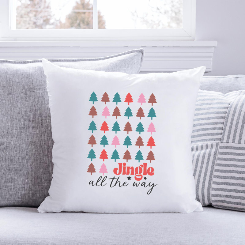 Christmas-07_3 Reversible Throw Pillow, 18" x 18"