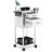 Rolling Craft Cart Metal Storage Cart with Lockable Drawer Salon SPA Trolley-93101721