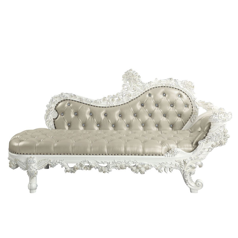 Faux Leather Upholstered Bench