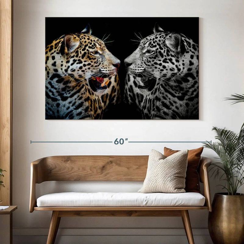 Brampt Jaguar Reflection, 34" H x 51" W
