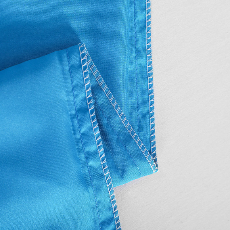 Taies d'oreiller en satin avec fermeture à enveloppe, Taie d'oreiller pour taille de lit très grand div, Bleu royal