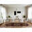 Machine Washable Overdyed Brown Area Rug-1213220805