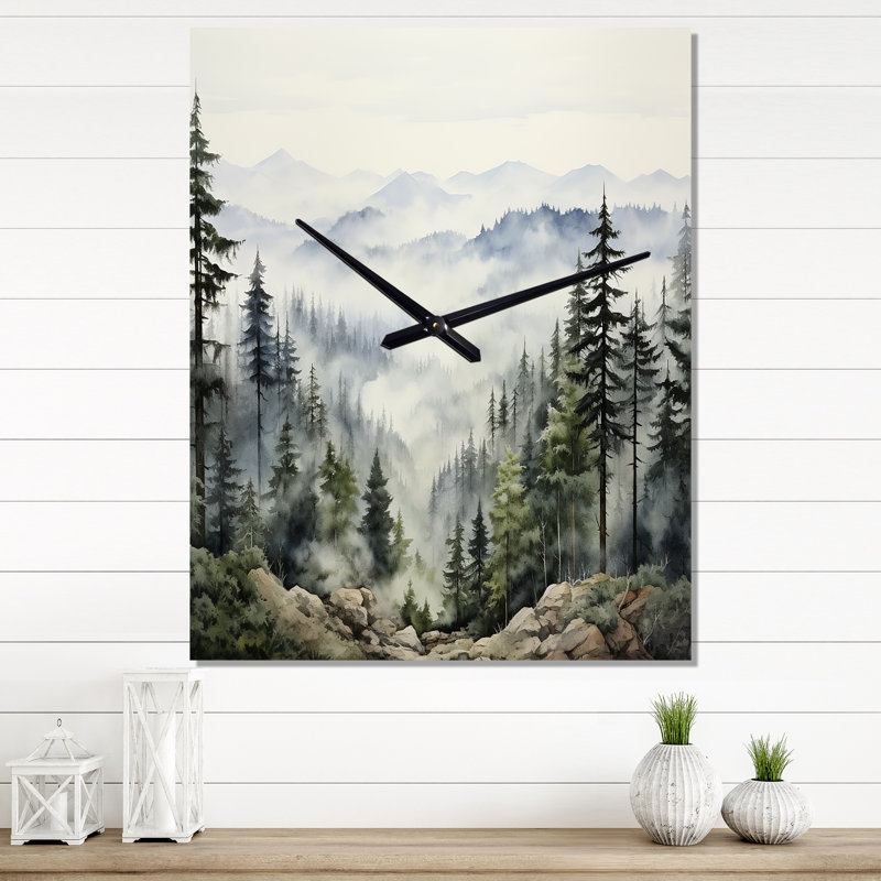 Rosibel - Horloge murale florale, Grand