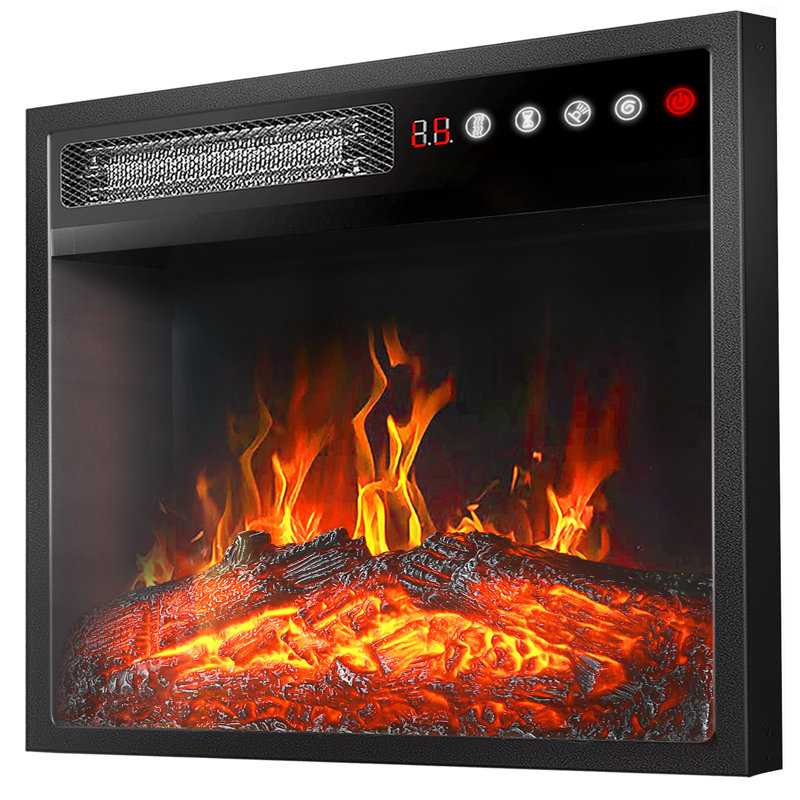 Pugmire 17.8'' W Electric Fireplace