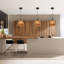 1 - Light Matte Black Single Pendant