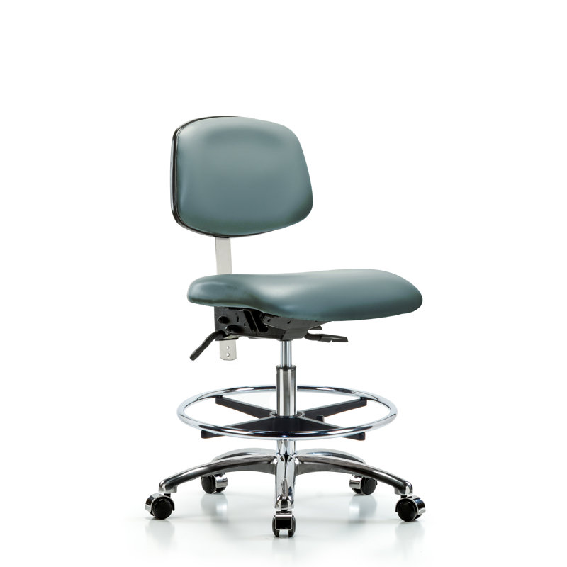 Laivi Vinyl Task Chair, Gray