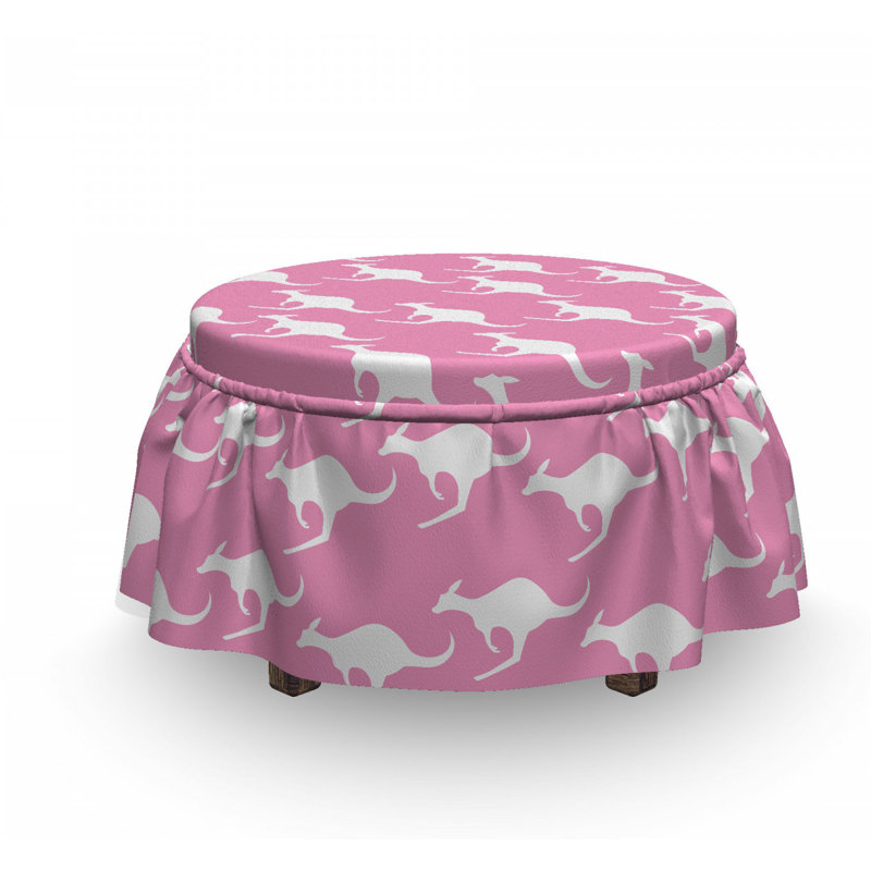 Housse pour repose-pieds aligning diagonale