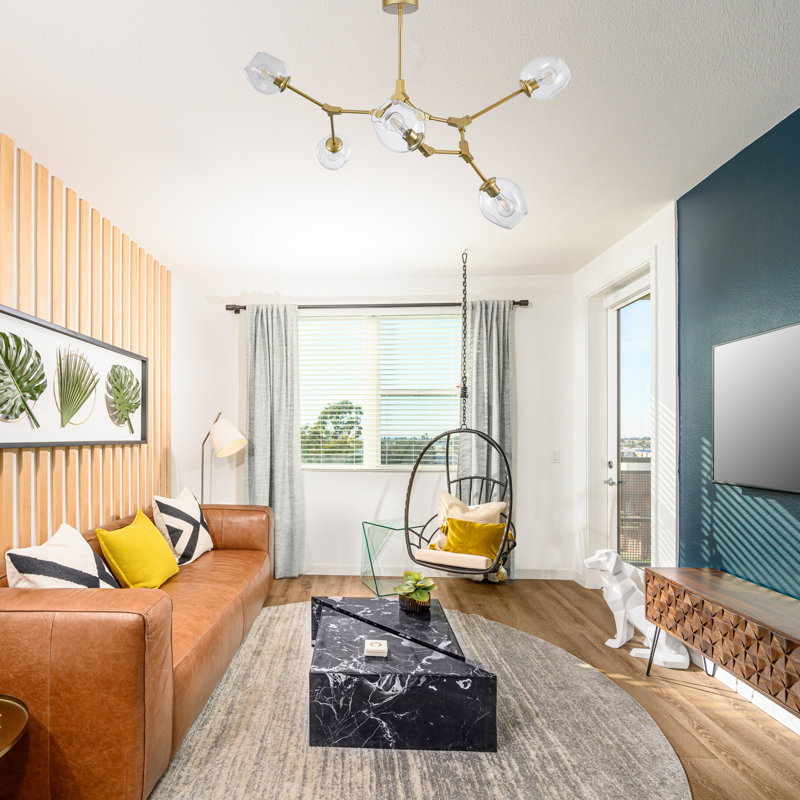 Lustree linéaire 5 lumières spoutnik modern Eisenberg