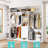 Walk-in Closet Rack-with Drawers