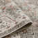 Sandrah Traditional Bordered Premium Polyester Performance Area Rug