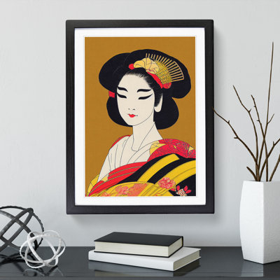 Beauty of a Geisha - Wall Art