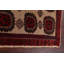 Tapis décoratif en laine noué à la main de conception unique noué à la main New Age Balouch brun 2 pi 11 po x 4 pi 11 po