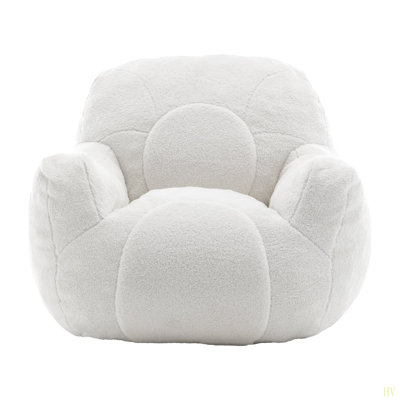 Bean Bag Chair With Filler, Bean Bag Sofa With Tufted Soft Stuffed Filling, Fluffy And Lazy Sofa, Comfy Cozy Beanbag Chairs With Memory Foam For Dorm, by Mercer41