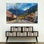 Ensemble de 3 petites maisons sur toile Telluride-1912250012