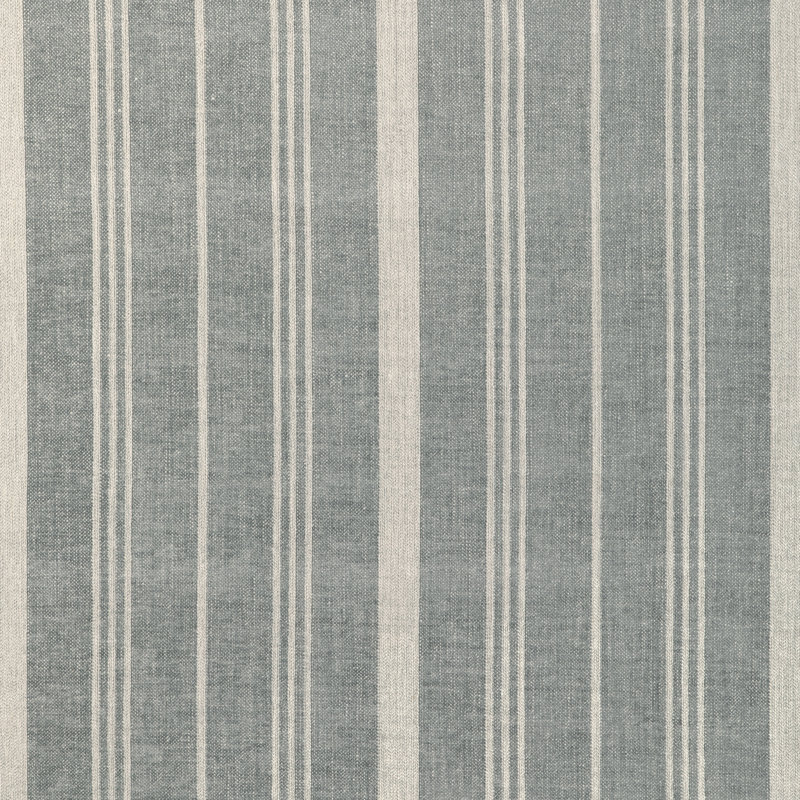 Furrow Stripe Fabric, Sky