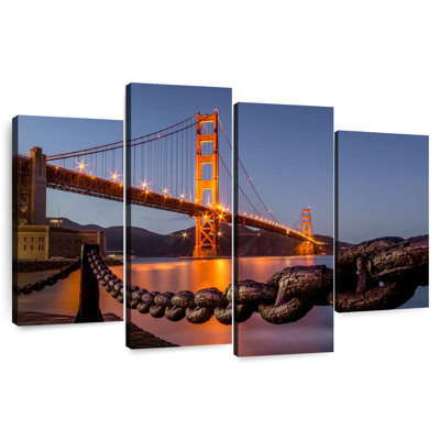 Soirée au Golden Gate Bridge