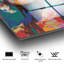 Boze Wall Decor on Tempered Glass