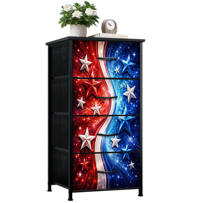 Commode de rangement verticale 4 tiroirs