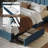 Upholstered Wingback Bed-631654967