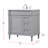 Readington 32'' Single Bathroom Vanity with Engineered Marble Top-1077471455