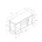 48 Inch Contemporary TV Stand With Storage Shelves, Perfect For Small Spaces And Modern Living-2119719550