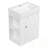 Wall Mounted Bathroom Vanity With Sink, Metal Handle And Side Storage Shelves-1688425776