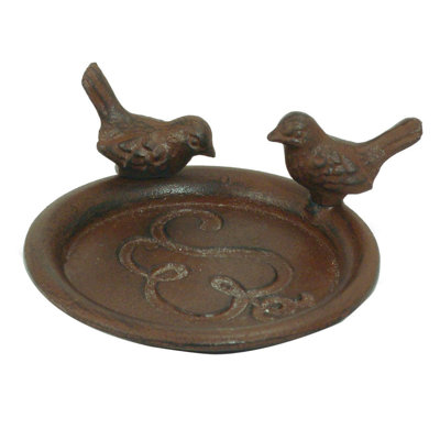 Sunnydale Metal Birdbath