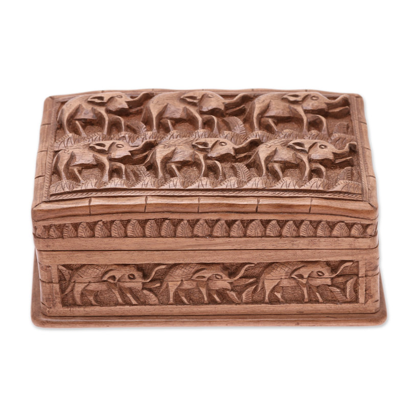 Wood Jewelry Box + Locking
