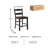 Taylen Swivel Solid Wood Counter Stool