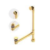 Freestanding Bathtub Drain Kit for Above-Floor Installation Box